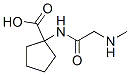 Cyclopentanecarboxylic acid, 1-[2-(methylamino)acetamido]- (7CI) CAS#: 90770-30-2