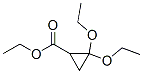 Cyclopropanecarboxylic acid, 2,2-diethoxy-, ethyl ester (9CI) CAS#: 97149-57-0