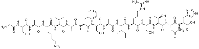 (DES-SER1)-CEREBELLIN CAS#: 94245-80-4