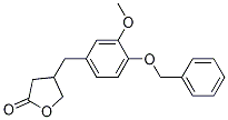 Dihydro-4-[[3-Methoxy-4-(phenylMethoxy)phenyl]Methyl]-2(3H)-furanone CAS#: 92831-74-8