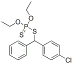 Dithiophosphoric acid O,O-diethyl S-[(4-chlorophenyl)phenylmethyl] ester CAS#: 973-28-4