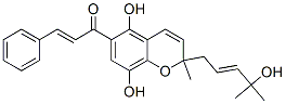 [E,(+)]-1-[5,8-Dihydroxy-2-[(E)-4-hydroxy-4-methyl-2-pentene-1-yl]-2-methyl-2H-1-benzopyran-6-yl]-3-phenyl-2-propene-1-one CAS#: 96657-93-1