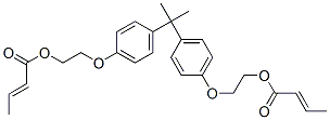 (E)-(1-methylethylidene)bis(4,1-phenyleneoxy-2,1-ethanediyl) crotonate CAS#: 93918-95-7