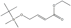 (E)-4-[[(1,1-DiMethylethyl)diMethylsilyl]oxy]-2-butenoic Acid Ethyl Ester CAS#: 94844-37-8