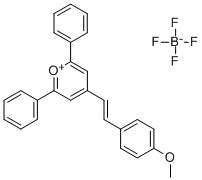 (E)-4-(2-(4-Methoxyphenyl)ethenyl)-2,6-diphenylpyrriliumtetrafluoroborate CAS#: 97248-06-1