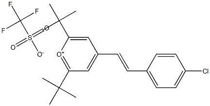 (E)-4-(2-(Chlorophenyl)ethenyl-2,6-bis(1,1-dimethylethyl)pyrriliumsalt CAS#: 97248-77-6