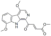 (E)-4-(4,8-Dimethoxy-9H-pyrido[3,4-b]indol-1-yl)-4-oxo-2-butenoic acid methyl ester CAS#: 94530-77-5