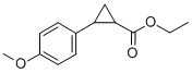 ETHYL 2-(4'-METHOXYPHENYL)-1-CYCLOPROPANECARBOXYLATE CAS#: 98017-60-8