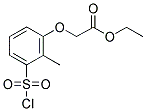 ETHYL [2-METHYL-3-(CHLOROSULFONYL)PHENOXY]ACETATE CAS#: 91427-62-2