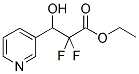 ETHYL 2,2-DIFLUORO-3-HYDROXY-(3-PYRIDINYL)PROPANOATE CAS#: 887355-01-3