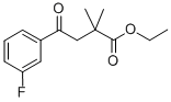ETHYL 2,2-DIMETHYL-4-(3-FLUOROPHENYL)-4-OXOBUTYRATE CAS#: 898753-65-6