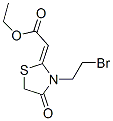 ETHYL (2Z)-[3-(2-BROMOETHYL)-4-OXO-1,3-THIAZOLIDIN-2-YLIDENE]ACETATE CAS#: 92503-35-0