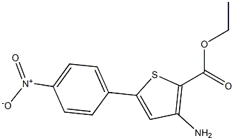 ETHYL 3-AMINO-5-(4-NITROPHENYL)THIOPHEN& CAS#: 91077-00-8
