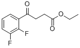 ETHYL 4-(2,3-DIFLUOROPHENYL)-4-OXOBUTYRATE CAS#: 898752-96-0