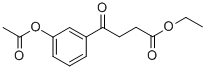 ETHYL 4-(3-ACETOXYPHENYL)-4-OXOBUTYRATE CAS#: 898758-77-5