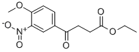 ETHYL 4-(4-METHOXY-3-NITROPHENYL)-4-OXOBUTYRATE CAS#: 898758-89-9