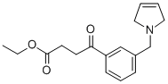ETHYL 4-OXO-4-[3-(3-PYRROLINOMETHYL)PHENYL]BUTYRATE CAS#: 898749-76-3
