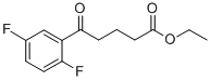 ETHYL 5-(2,5-DIFLUOROPHENYL)-5-OXOVALERATE CAS#: 898753-16-7