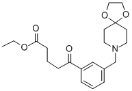 ETHYL 5-[3-[8-(1,4-DIOXA-8-AZASPIRO[4.5]DECYL)METHYL]PHENYL]-5-OXOVALERATE CAS#: 898762-61-3