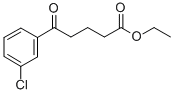 ETHYL 5-(3-CHLOROPHENYL)-5-OXOVALERATE CAS#: 898752-16-4