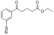 ETHYL-5-(3-CYANOPHENYL)-5-OXOVALERATE CAS#: 898753-47-4