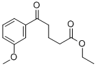 ETHYL 5-(3-METHOXYPHENYL)-5-OXOVALERATE CAS#: 898751-99-0