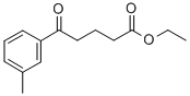 ETHYL 5-(3-METHYLPHENYL)-5-OXOVALERATE CAS#: 898751-46-7