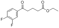 ETHYL 5-(3,4-DIFLUOROPHENYL)-5-OXOVALERATE CAS#: 898752-24-4