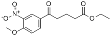 ETHYL 5-(4-METHOXY-3-NITROPHENYL)-5-OXOVALERATE CAS#: 898758-91-3