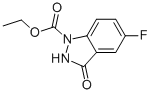 ETHYL 5-FLUORO-3-OXO-2,3-DIHYDRO-1H-INDAZOLE-1-CARBOXYLATE CAS#: 889884-99-5