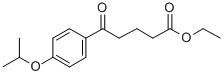 ETHYL 5-OXO-5-(4-ISOPROPOXYPHENYL)VALERATE CAS#: 898757-71-6