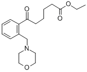 ETHYL 6-[2-(MORPHOLINOMETHYL)PHENYL]-6-OXOHEXANOATE CAS#: 898751-53-6