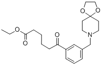 ETHYL 6-[3-[8-(1,4-DIOXA-8-AZASPIRO[4.5]DECYL)METHYL]PHENYL]-6-OXOHEXANOATE CAS#: 898762-64-6