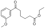 ETHYL 6-(3-METHOXYPHENYL)-6-OXOHEXANOATE CAS#: 898752-02-8