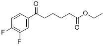 ETHYL 6-(3,4-DIFLUOROPHENYL)-6-OXOHEXANOATE CAS#: 898752-26-6