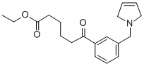ETHYL 6-OXO-6-[3-(3-PYRROLINOMETHYL)PHENYL]HEXANOATE CAS#: 898749-80-9
