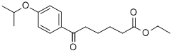 ETHYL 6-OXO-6-(4-ISOPROPOXYPHENYL)HEXANOATE CAS#: 898757-73-8