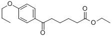 ETHYL 6-OXO-6-(4-N-PROPOXYPHENYL)HEXANOATE CAS#: 898757-63-6