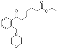 ETHYL 7-[2-(MORPHOLINOMETHYL)PHENYL]-7-OXOHEPTANOATE CAS#: 898751-57-0