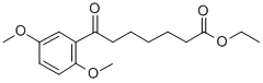 ETHYL 7-(2,5-DIMETHOXYPHENYL)-7-OXOHEPTANOATE CAS#: 898758-35-5