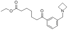 ETHYL 7-[3-(AZETIDINOMETHYL)PHENYL]-7-OXOHEPTANOATE CAS#: 898761-17-6