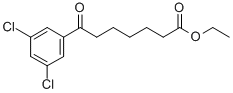 ETHYL 7-(3,5-DICHLOROPHENYL)-7-OXOHEPTANOATE CAS#: 898751-93-4