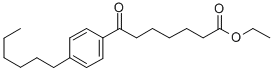 ETHYL 7-(4-HEXYLPHENYL)-7-OXOHEPTANOATE CAS#: 898757-33-0