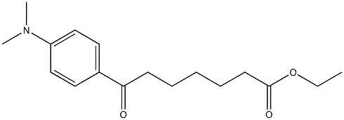ETHYL 7-[4-(N,N-DIMETHYLAMINO)PHENYL]-7-OXOHEPTANOATE CAS#: 91727-04-7