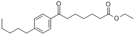 ETHYL 7-OXO-7-(4-N-PENTYLPHENYL)HEPTANOATE CAS#: 898757-24-9