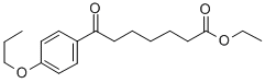 ETHYL 7-OXO-7-(4-N-PROPOXYPHENYL)HEPTANOATE CAS#: 898757-65-8