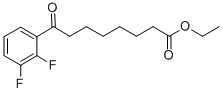 ETHYL 8-(2,3-DIFLUOROPHENYL)-8-OXOOCTANOATE CAS#: 898753-04-3