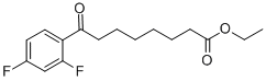 ETHYL 8-(2,4-DIFLUOROPHENYL)-8-OXOOCTANOATE CAS#: 898753-12-3