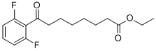 ETHYL 8-(2,6-DIFLUOROPHENYL)-8-OXOOCTANOATE CAS#: 898753-30-5