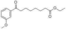ETHYL 8-(3-METHOXYPHENYL)-8-OXOOCTANOATE CAS#: 898752-05-1